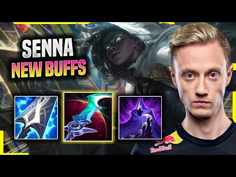 REKKLES IS INSANE WITH SENNA NEW BUFFS! - KC Rekkles Plays Senna ADC vs Vayne! | Season 2022