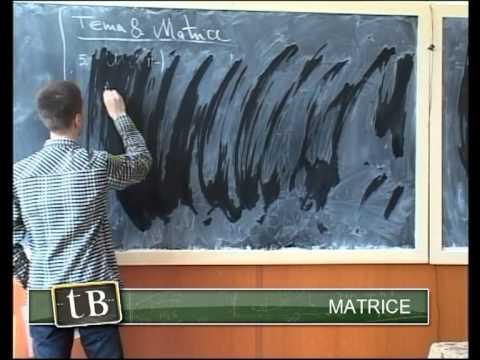 TeleBAC Matematica - Matrice by Justin Paralescu