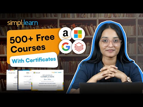 500+ Free Courses Online With Certificates 2026 | Learn High Paying Skills 2026 | Simplilearn
