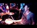 On stage with Cory Monteith drumming in Bonnie ...