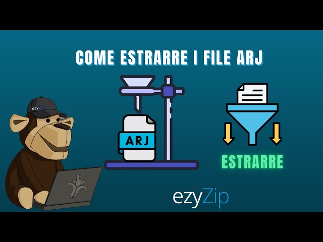 Come estrarre file ARJ online (Guida semplice)