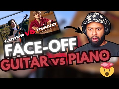 FACE-OFF! | FIRST TIME | Guitar VS Piano - Marcin and Jesús Molina | REACTION