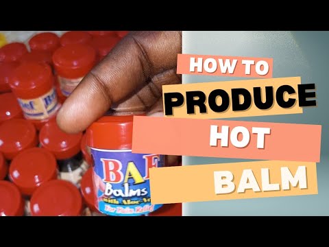HOW TO MAKE HOT OINTMENT BALM (ABONIKI BALM) (LOKO BALM) FOR BODY PAIN RELIEF, ARTHRITIS, RHEUMATISM