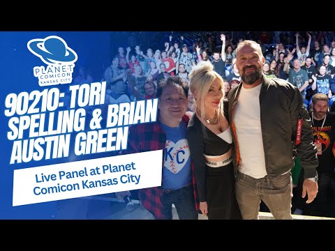Tori Spelling & Brian Austin Green | 90210 Reunion Panel | Planet Comicon Kansas City