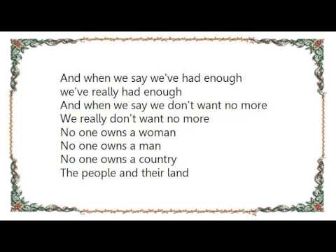 Joey Tempest - Right to Respect Lyrics