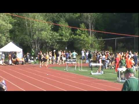 R06 MHS Boys spring track 2012 1 mile Hockomock Championships at