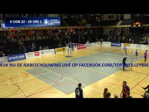 Livestream Coníche Topvolleybal Zwolle - Seesing Personeel Orion | 21-10-2017