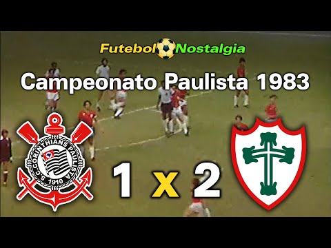 Corinthians 1 x 2 Portuguesa - 12-10-1983 ( Campeonato Paulista )