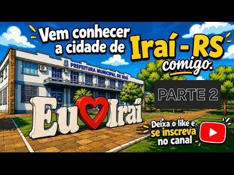 Vem conhecer mais um pouco da cidade de Iraí, no Estado do Rio Grande do Sul.