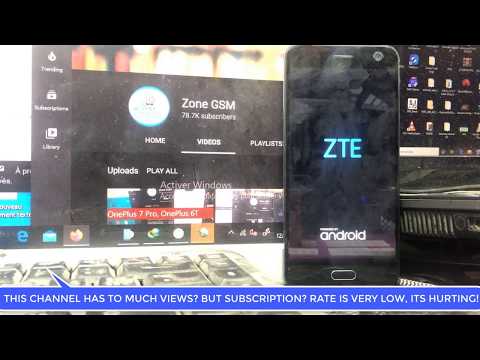 Bypass Google Account ZTE Blade V8 V0800 Remove FRP Android 7 Nougat 2020