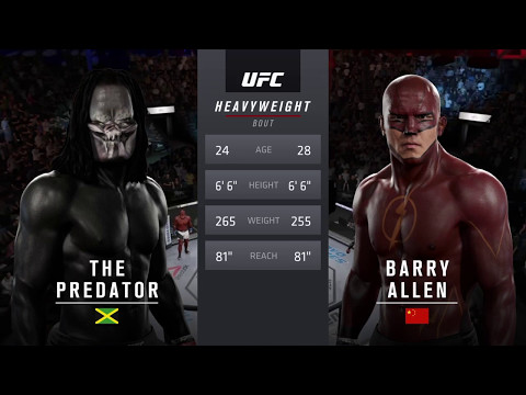 Predator vs. Flash (EA Sports UFC 2) - Crazy UFC 👊🤪