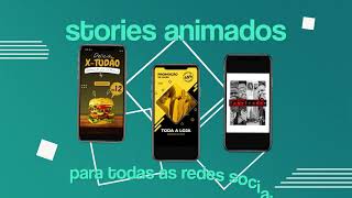 Eu vou criar seu story animado dinâmico
