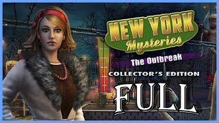 New York Mysteries 4:  The Outbreak FULL Walkthrough - ElenaBionGames