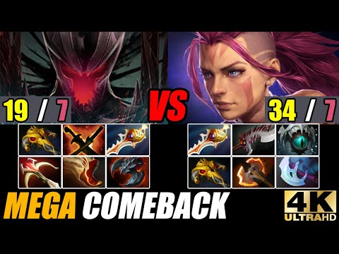 Epic Brother Battle Terrorblade VS Anti Mage Crazy 69K Net Comeback Dota 2 Pro Rank Gameplay