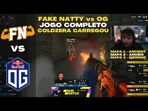 FAKE NATTY vs OG - JOGO COMPLETO (Todos os Mapas) CCT 2023 Online Finals 3