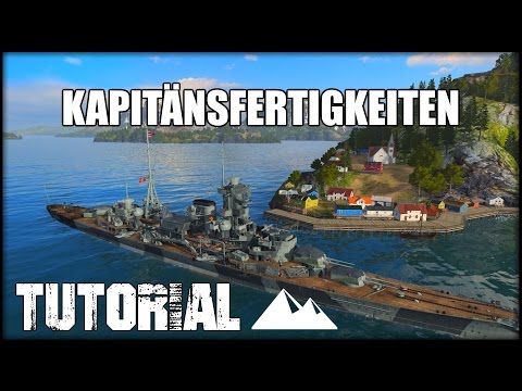 German Cruiser Commander Skills Guide - World of Warships | [Tutorial] [Ger] [60fps]