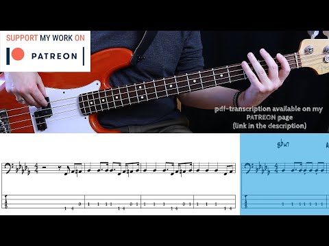 Sly & The Family Stone - If You Want Me To Stay (Bass cover with tabs)