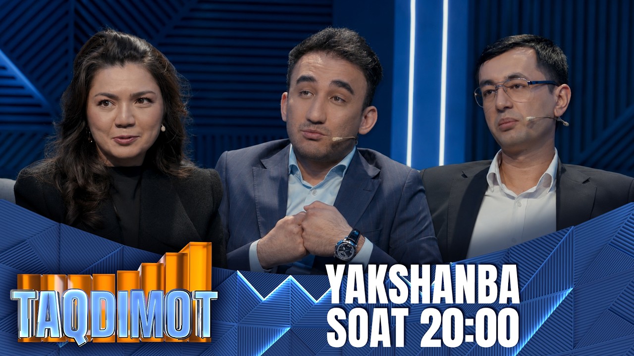 ANONS - TAQDIMOT 2-MAVSUM | YAKSHANBA SOAT 20:00
