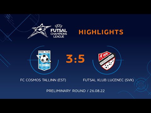 FC Cosmos - FK Lucenec. UEFA Champions League. Highlights