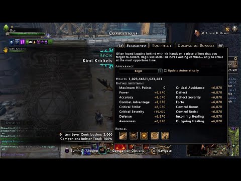 Neverwinter The Gromph Baenre Companion (from battlepass)