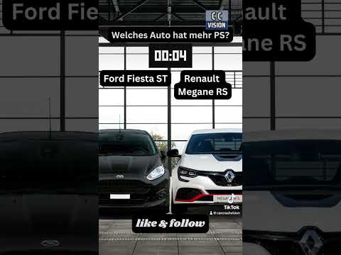 Ford Fiesta ST or Renault Megane RS #shorts  #car  #ford  #renault