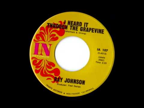 Ray Johnson - I Heard It Through The Grapevine (Smokey Robinson & The Miracles Cover)