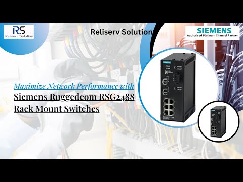 Siemens Ruggedcom RSG2488 Ethernet Switch