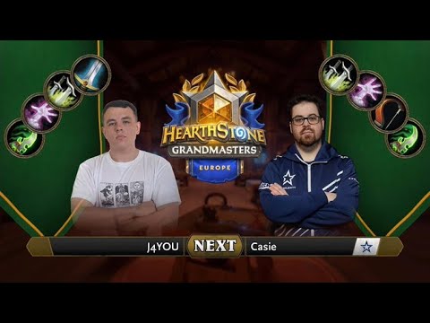 J4YOU vs Casie | 2021 Hearthstone Grandmasters Europe | Top 8 | Season 2 | Week 7