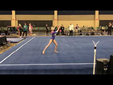 Audrey Carris - Level 9 Floor Routine