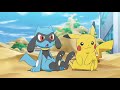 Pokemon Journeys Ep 36 Ash Goh S Partner Pokemon S Happy Moments In Their Sandstorm Adventure