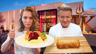Trying Gordon Ramsay’s Legendary Beef Wellington at Hell’s Kitchen Las Vegas