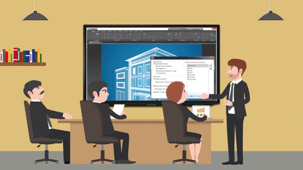 CloudTouch — An interactive flat panel display by CloudWalker