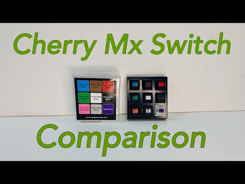 Cherry Mx Switch Comparison