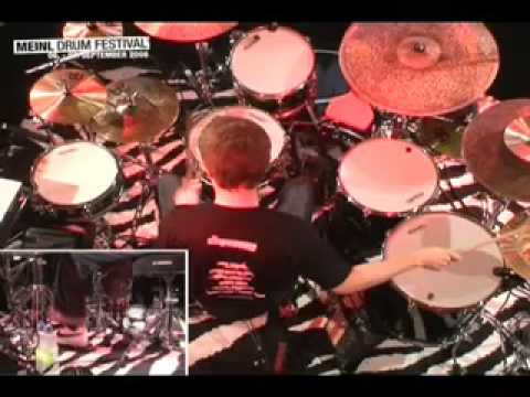 Jost Nickel drum solo MEINL DRUM FESTIVAL 2008