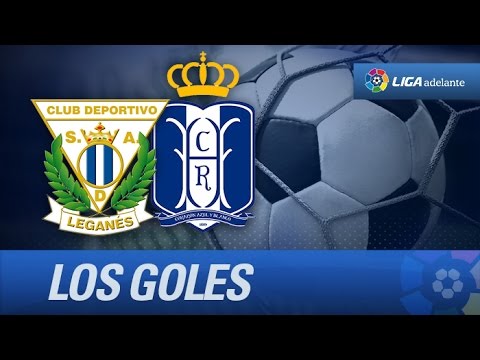 Todos los goles de CD Leganés (2-0) Recreativo de Huelva - HD