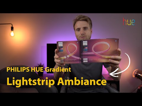 Tested: Philips Hue Gradient Lightstrip Ambiance with dynamic color gradients