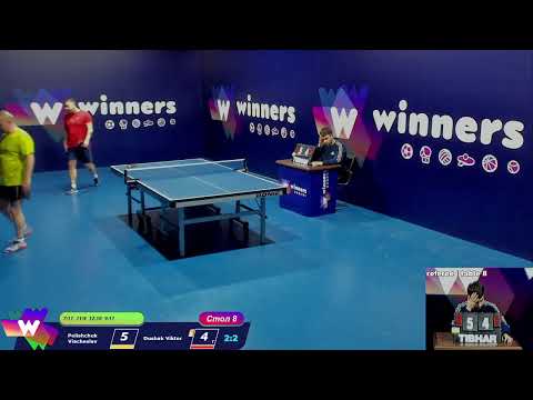 Polishchuk Viacheslav - Dushak Viktor.WINners CUP Table Tennis 8 10.01.2021 19:45