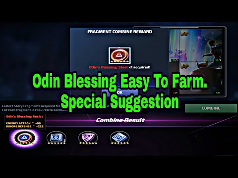 Odin Blessing Easy To Farm | Special Suggestion - Marvel Future Fight