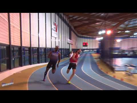 200m – Finale 2 – SEM – Championnat Regionaux 21/01/2018 – Eaubonne