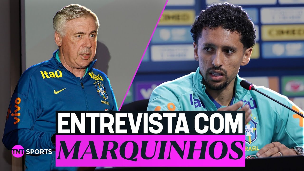 QUEM VAI SER O CAPITÃO DA SELEÇÃO BRASILEIRA DE ANCELOTTI? MARQUINHOS RESPONDE SOBRE O TEMA!