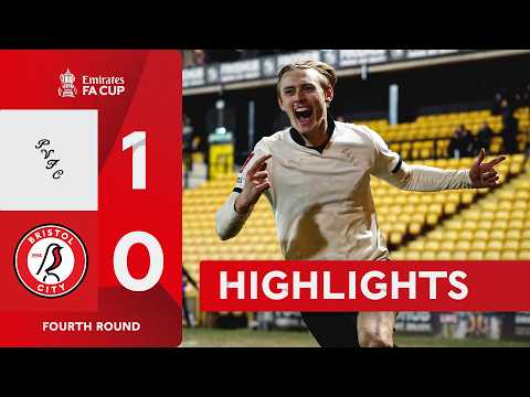 Incredible extra-time WINNER 🤯 | Port Vale (1-0) Bristol City | Emirates FA Cup 2025-26