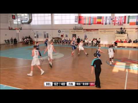 Casero, Lambrecht & Bronchart - Game Highlights vs Finland (Game 2 - FIBA MU20 EC 2017)