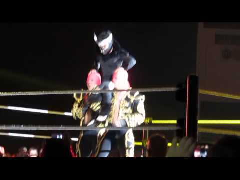 Los Matadores' Entrance @ WWE Live in Cardiff 2013