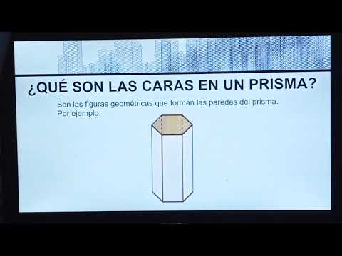 BASES, CARAS, ARISTAS Y VÉRTICES (PARTES DE UN PRISMA)