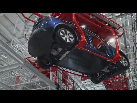 Tesla Gigafactory 3 Phase III Inside 4K
