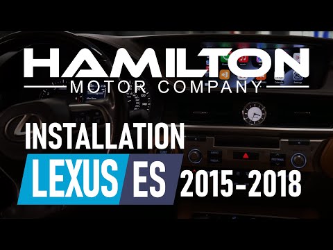 2012-2018 Lexus ES: How to Install Apple Carplay Conversion Kit by Hamilton Motor Company