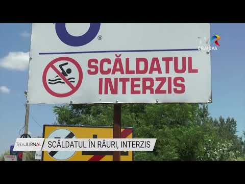 SCĂLDATUL ÎN RÂURI, INTERZIS