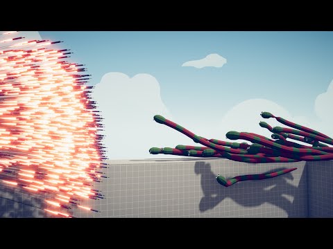 30x TITANOBOA vs EVERY GOD - Totally Accurate Battle Simulator TABS