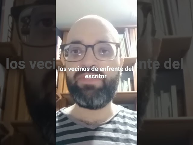 Vídeo relacionado con Los vecinos de enfrente (Narrativa del Acantilado nº 223)