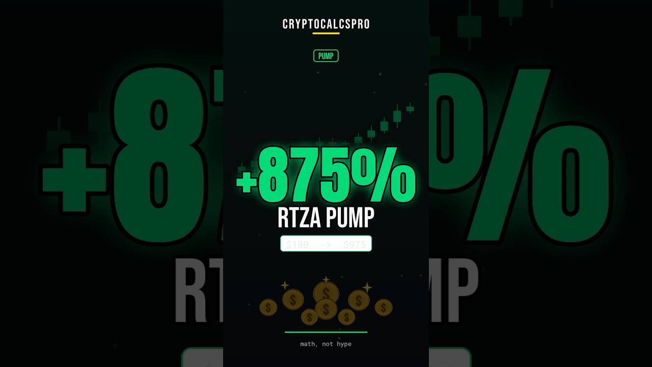 Did You Catch The RTZA Pump?